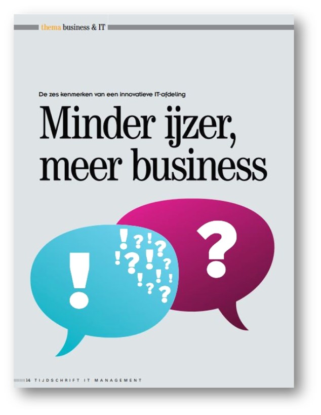Artikel TITM - de zes kenmerken van een innovatieve IT-afdeling